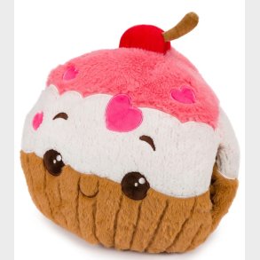 Noxxiez Kmpe bamse, hndvarmer og pude - Cupcake