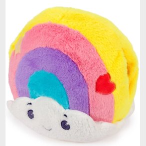 Noxxiez Kmpe bamse, hndvarmer og pude - Rainbow