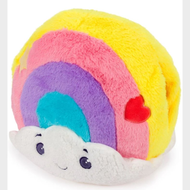 Noxxiez Kmpe bamse, hndvarmer og pude - Rainbow