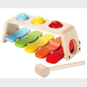 Classic 2-i-1 Xylophone & Hammerbnk i tr (fra 12 m)