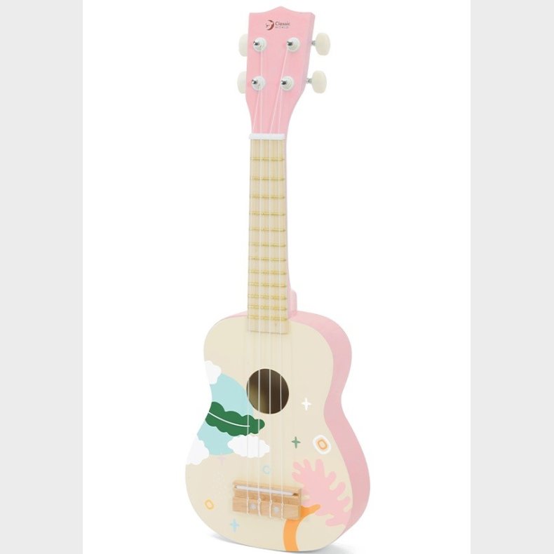 Classic World Iris Ukulele Pink i tr (fra 36 M)