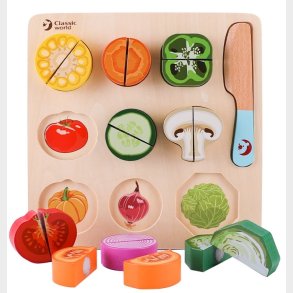 Classic World Grntsag Velcro Tr Puslespil (18+ mdr)