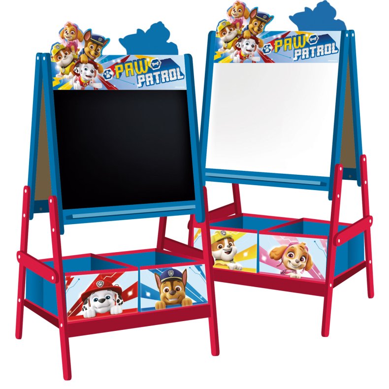 Paw Patrol staffeli 2-i-1 Whiteboard/Tavle