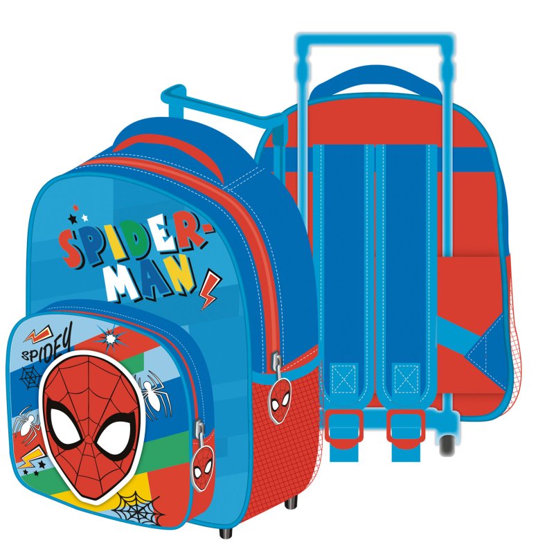 Marvel Spiderman Kuffert / Trolley / Rygsk til brn