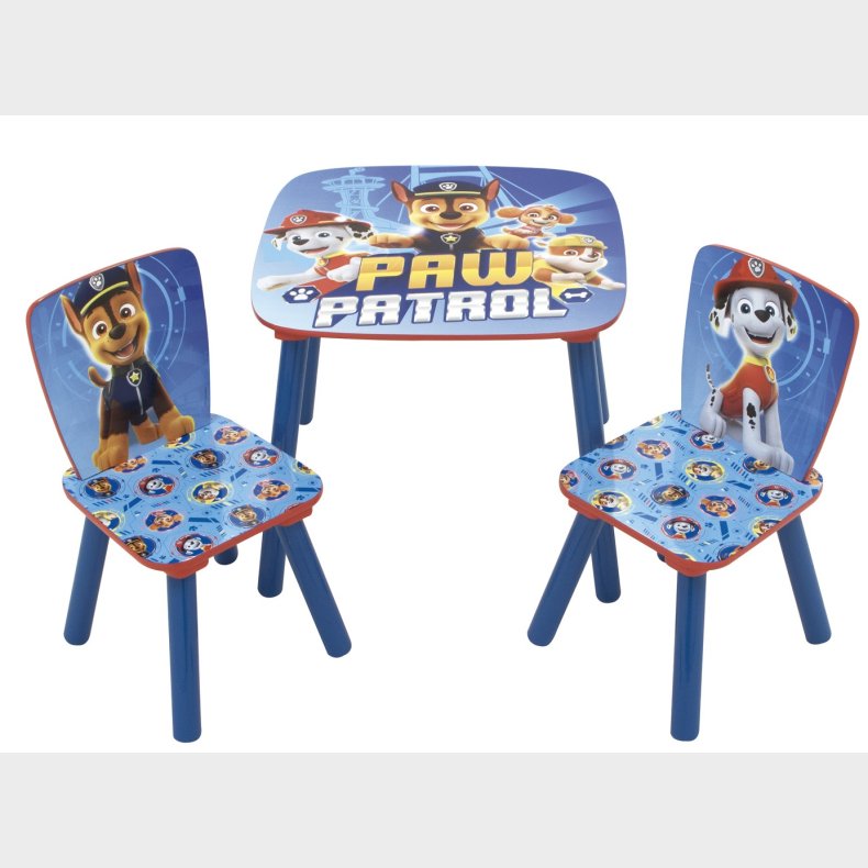 Paw Patrol Tr bord med stole