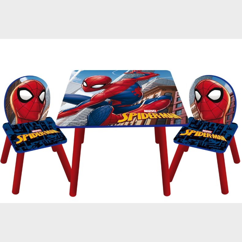 Spiderman Tr bord med stole