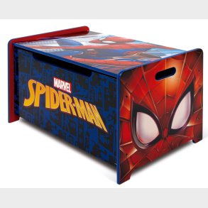Spiderman Legetjskasse og Bnk i Tr