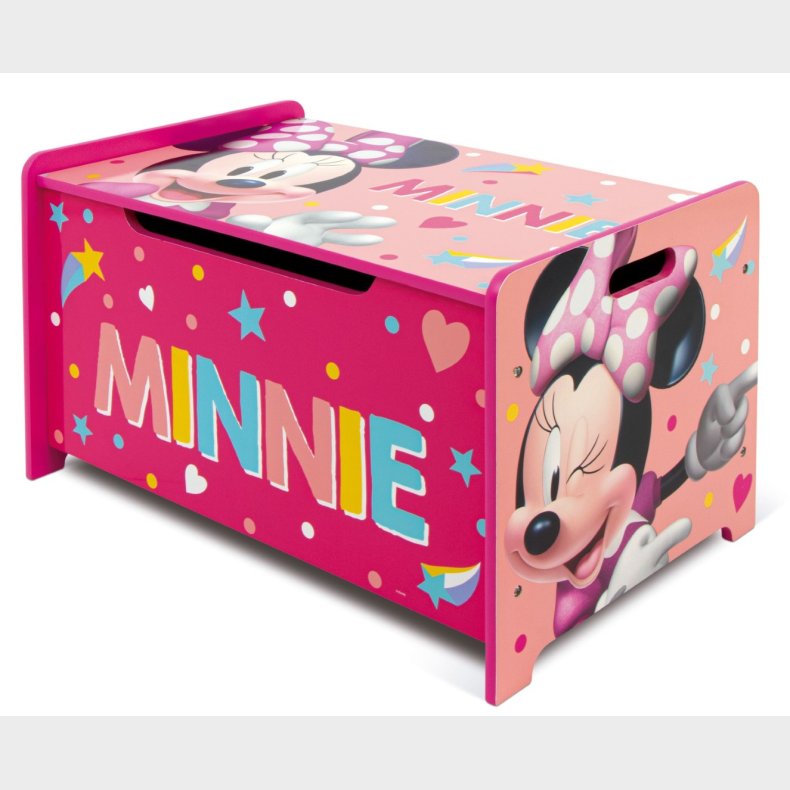 Disney Minnie Mouse Legetjskasse og Bnk i Tr