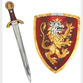 Noble Knight SkumSvrd + Skjold, Rd