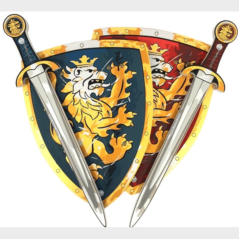 Noble Knight 2xSkum Svrd + 2xSkjold