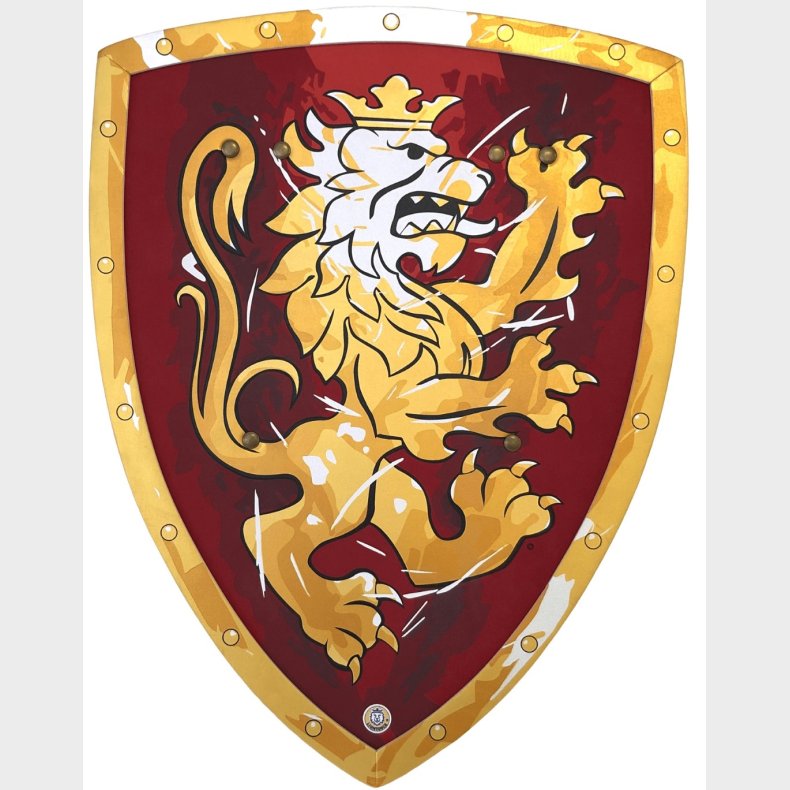 Noble Knight Skumskjold 45 x 34,5 cm 2 lag, Rd