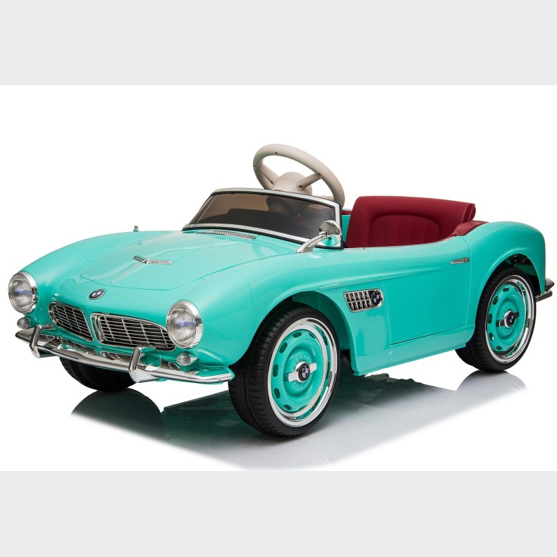 BMW 507 Veteran elbil til brn 12v m/Gummihjul, 2.4G Remote, 12V7AH