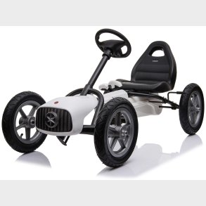 MegaLeg Pedal AIR Gokart 1903 til brn,  Hvid
