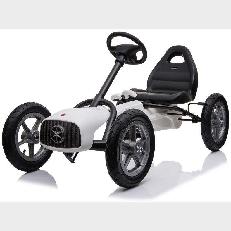 MegaLeg Pedal AIR Gokart 1903 til brn,  Hvid