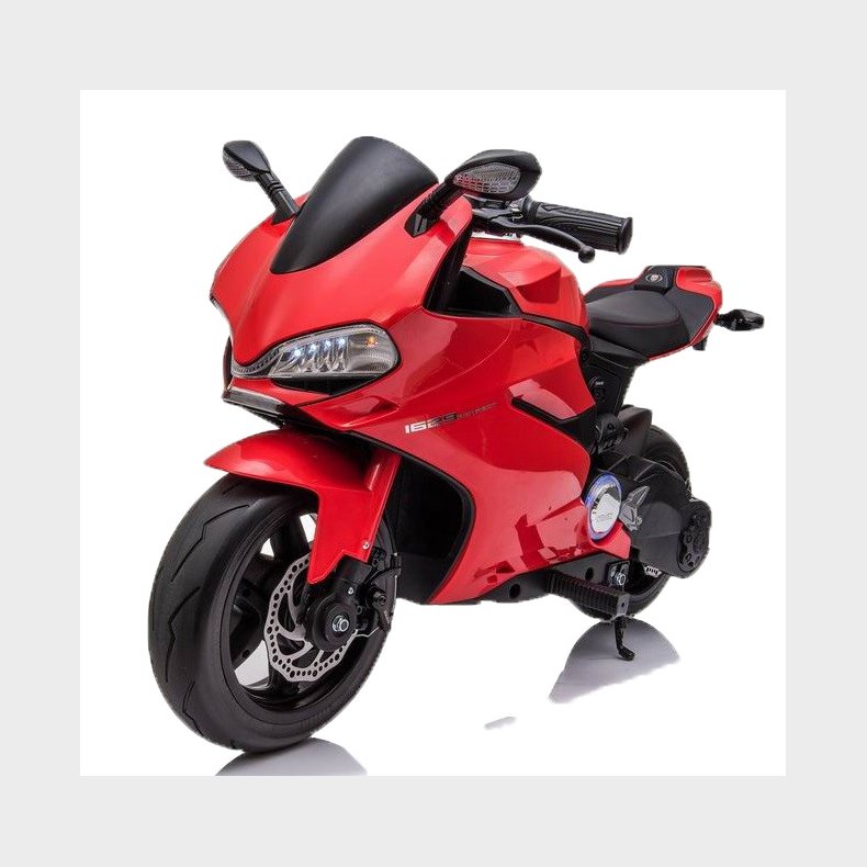 Street Racer EL Motorcykel 24V 250W m/gummihjul og ldersde, Rd