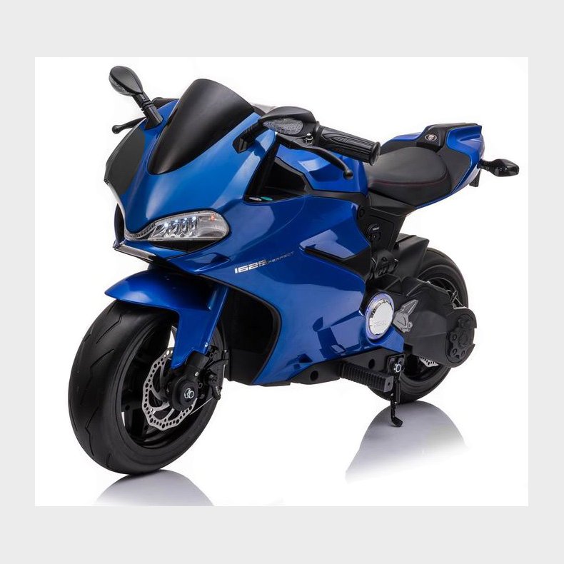 Street Racer EL Motorcykel 24V 250W m/gummihjul og ldersde, bl