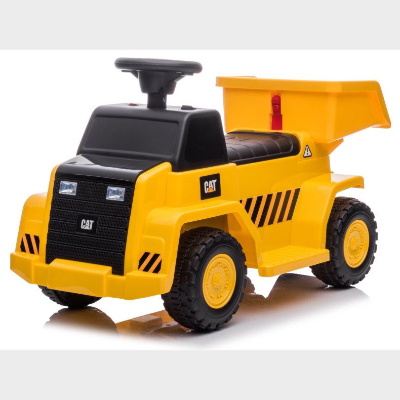 CAT Caterpillar EL Dumper 6V til brn (18-36 mdr)