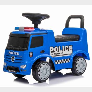 Mercedes Antos Politi Gbil med stjfrie hjul/Ldersde/lyd/lys