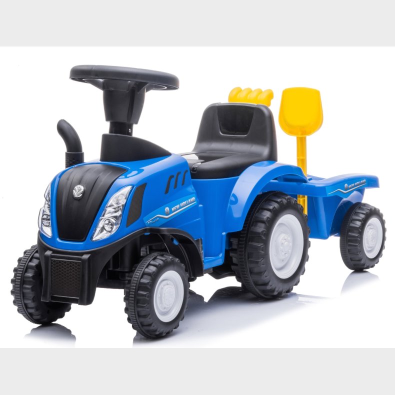 New Holland T7 G-Traktor med Trailer og vrktj, Bl