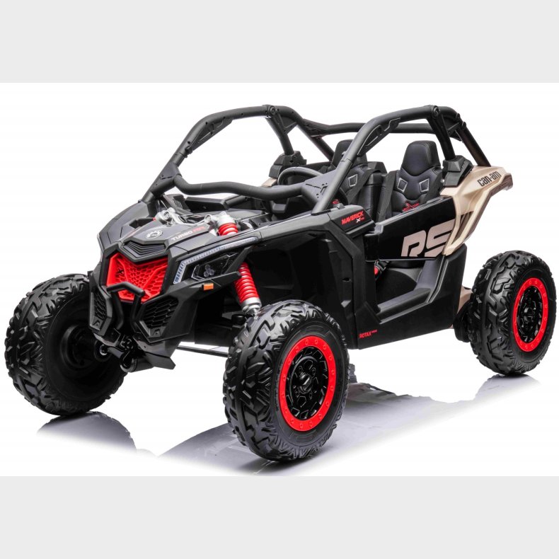 El Bil - Can-Am Maverick UTV til 2 Brn m/4x24V Motorer + Gummihjul + 24V14AH