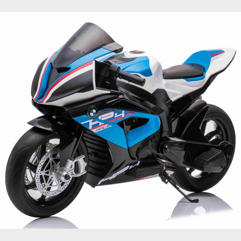 BMW HP4 EL Motorcykel XL til brn 12V, Bl