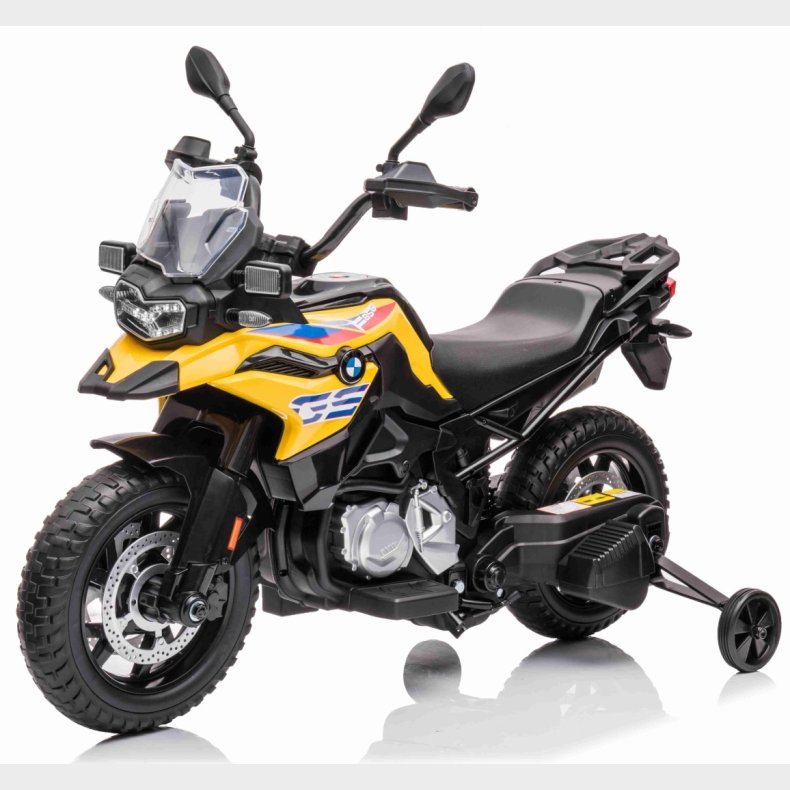 BMW F850 GS EL Motorcykel til brn 12V, Gul