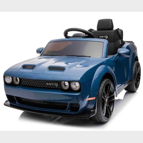 Dodge Challenger SRT elbil til brn 12v m/Gummihjul, 2.4G Remote, Ldersde