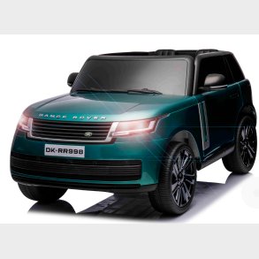 Range Rover Vogue 24V Grn Lakering m/2x24V + Gummihjul + fjernb