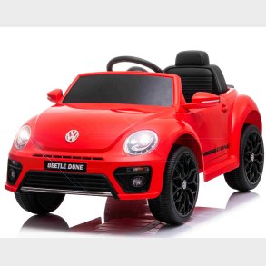VW Beetle Dune elbil til brn 12v m/Gummihjul, 2.4G Remote, Ldersde