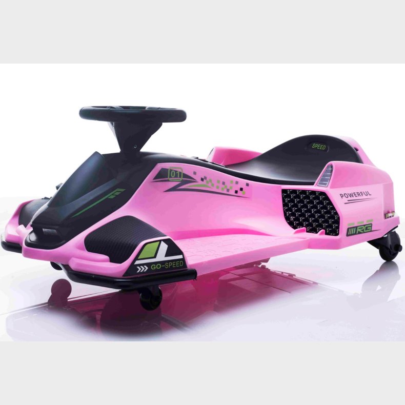 MCU Sport EL DriftKart360 24V til Brn, Pink
