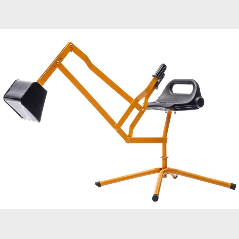 MegaLeg Metal Gravemaskine HQ til brn og sandkassen, Orange