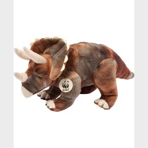 WWF Triceratops Brown/beige 23 cm - 9