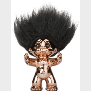 Lykketrold Bronze/sort hr 9 cm