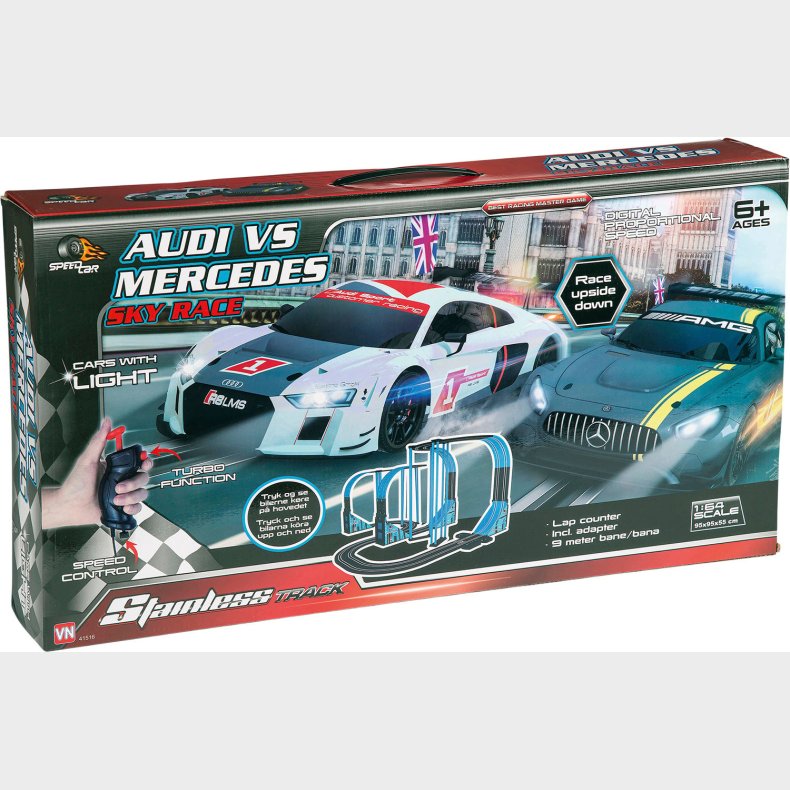 Speed Audi VS Merc 9m1:64