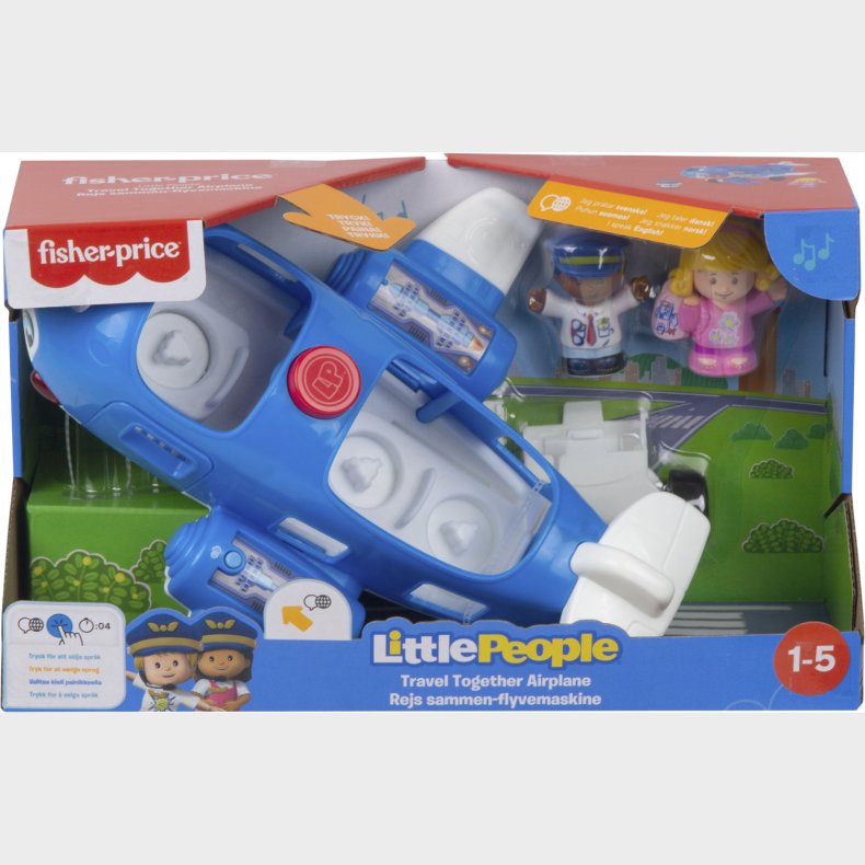 Fisherprice Little People - Stor Flyvemaskine