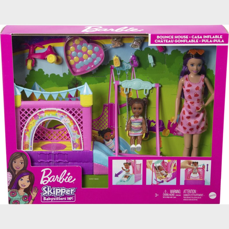 Barbie Babysitter Bounce House