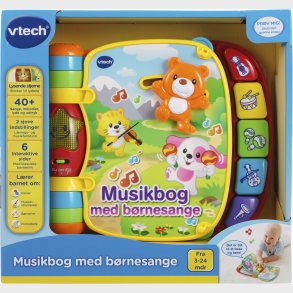 Vtech Musikbog m Sange