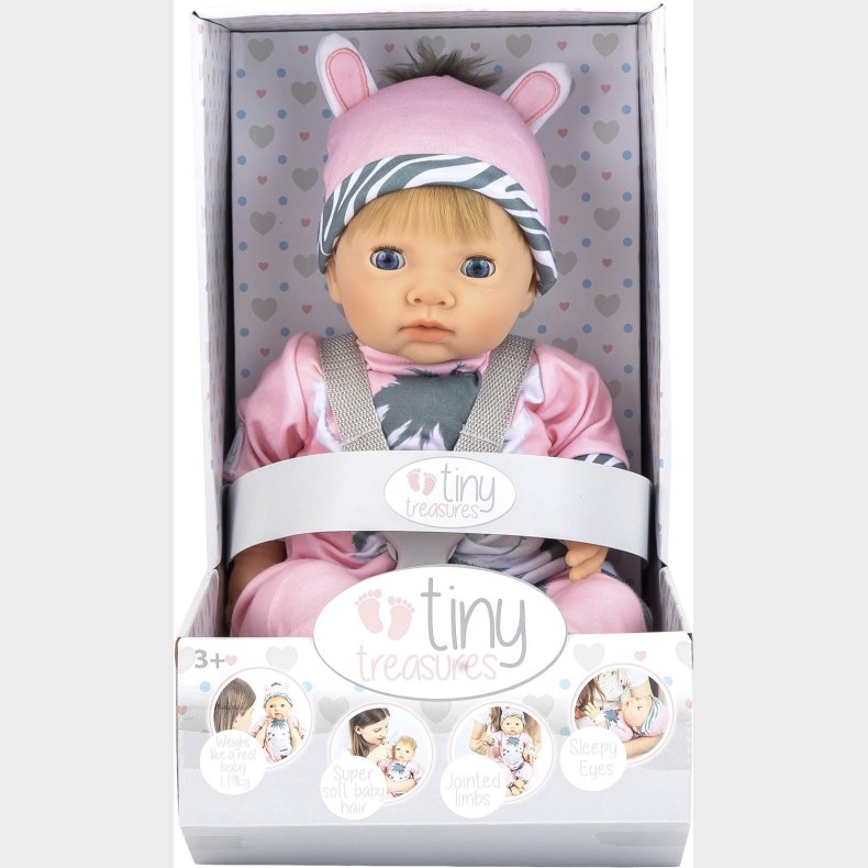 Tiny Tresure Zebra, Blond