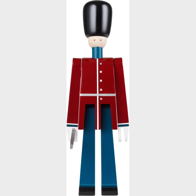 Officer med Sabel Lille Rd/bl/hvid