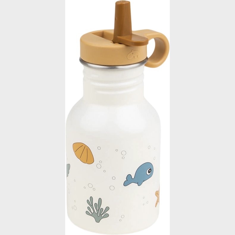Flaske Rustfrit Stl Sea Friends Beige