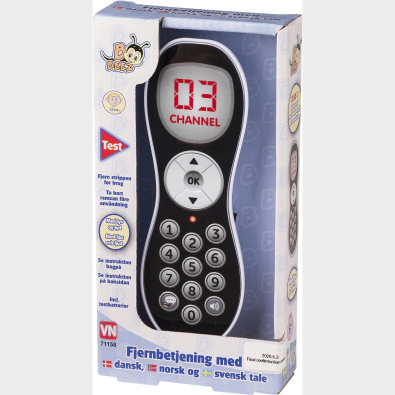 TV Fjernbetjening Dansk