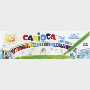 Carioca 50xfarveblyanter