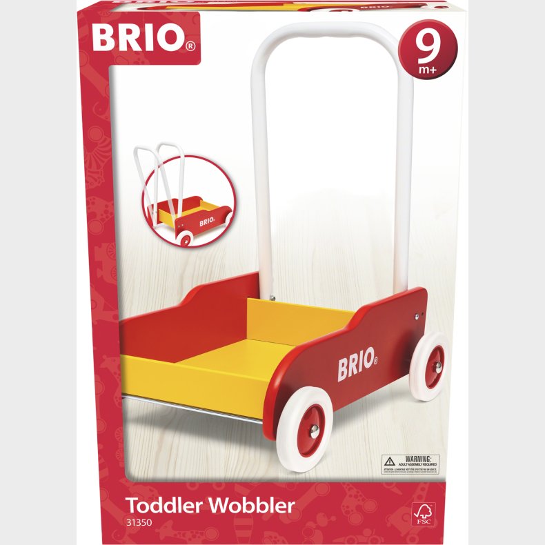 Brio Lreg Vogn Rd/gul