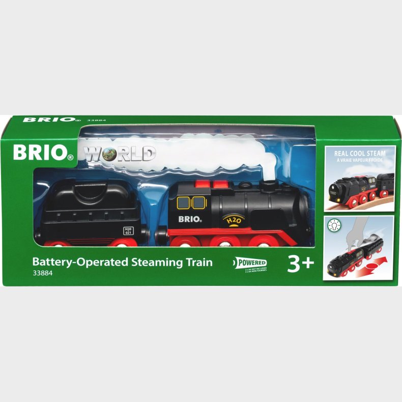 Brio Batteridrevet Damptog