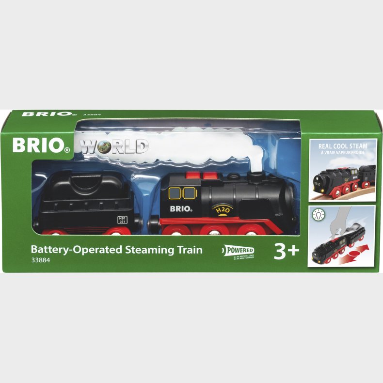 Brio Batteridrevet Damptog