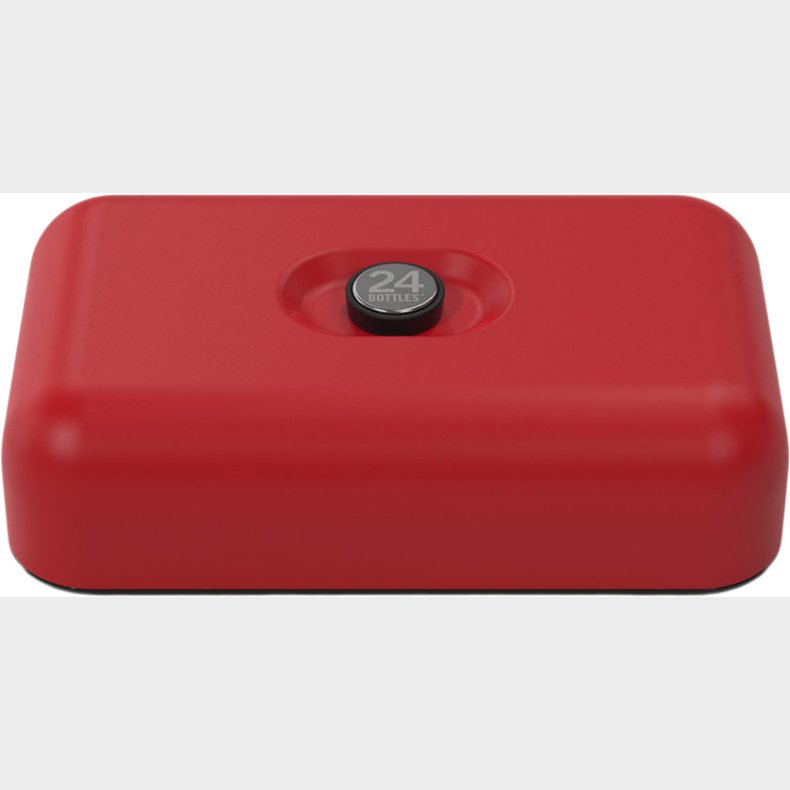 Lunchbox Stone Finish - Hot Red