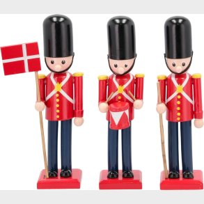 Garder 15 cm 3 stk. Rd/sort Tr