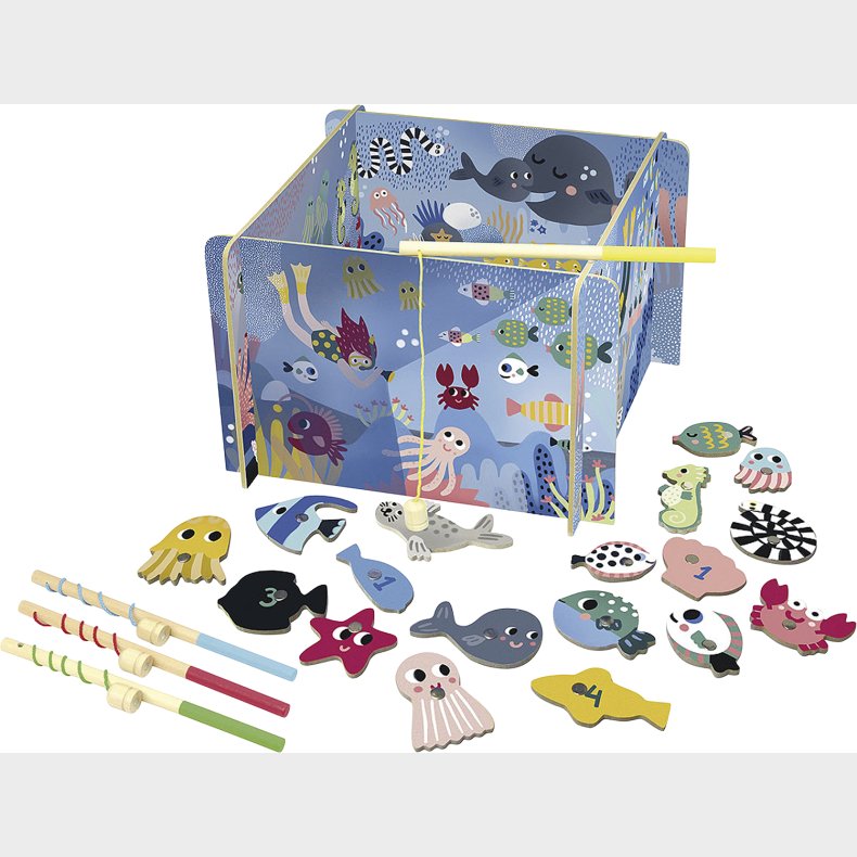 Vilac Fiskespil i tr af Michelle Carlslund