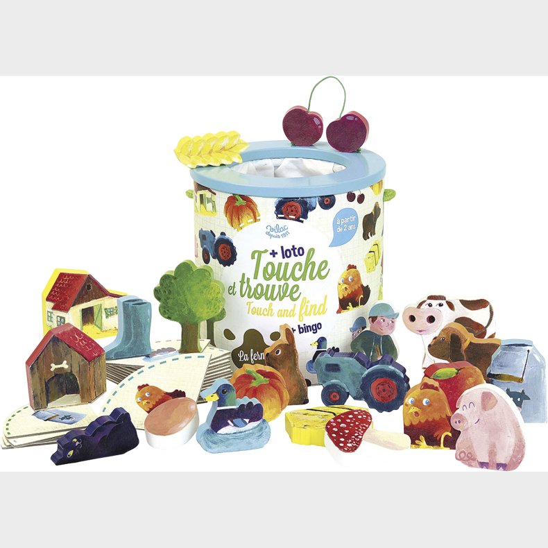 Vilac Fl &amp; Find Spil - Bondegrden