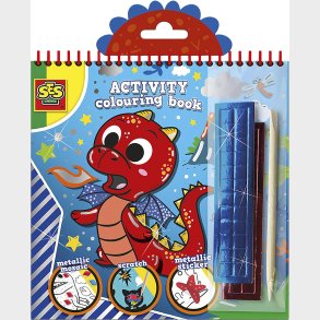 SES Creative Male- og Aktivitetsbog - Mosaik